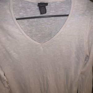 White long sleeve blouse